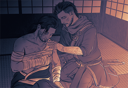 Ryoma injured - by JoshuaBeeking