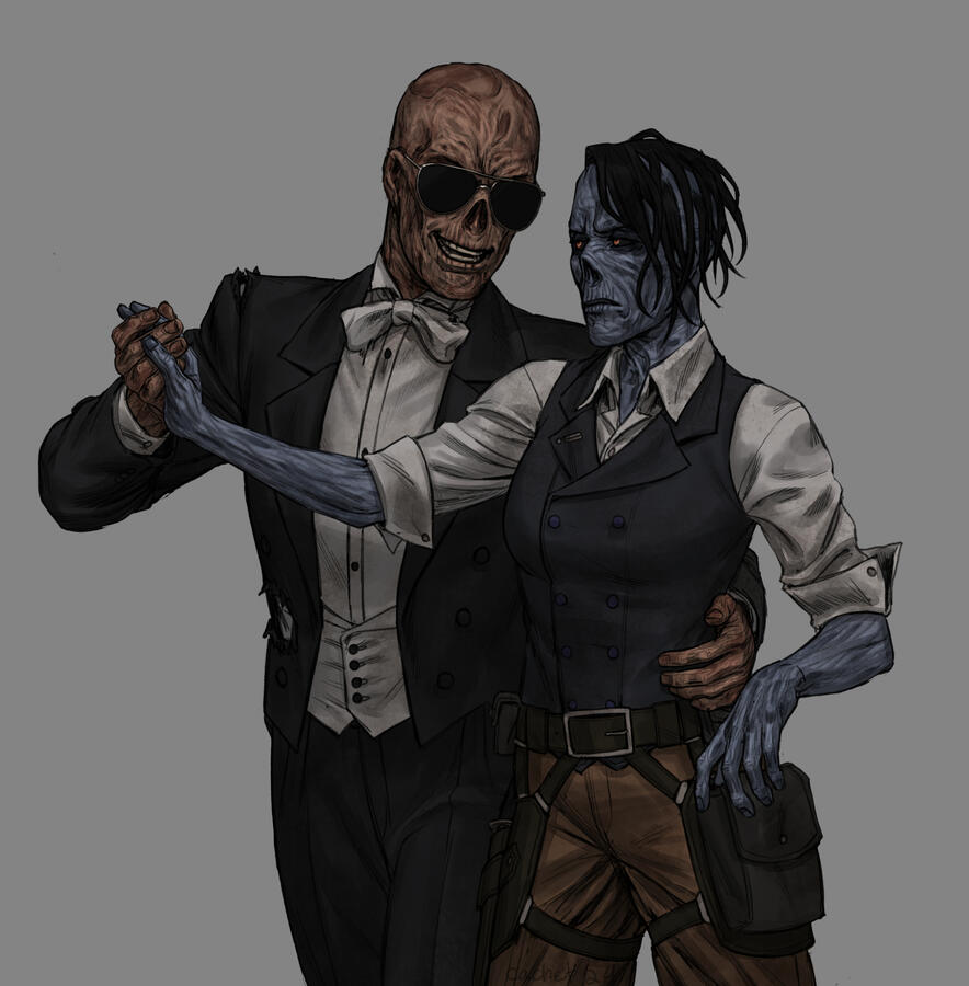 Dean x Ash Fallout AU - by pirate-cashoo