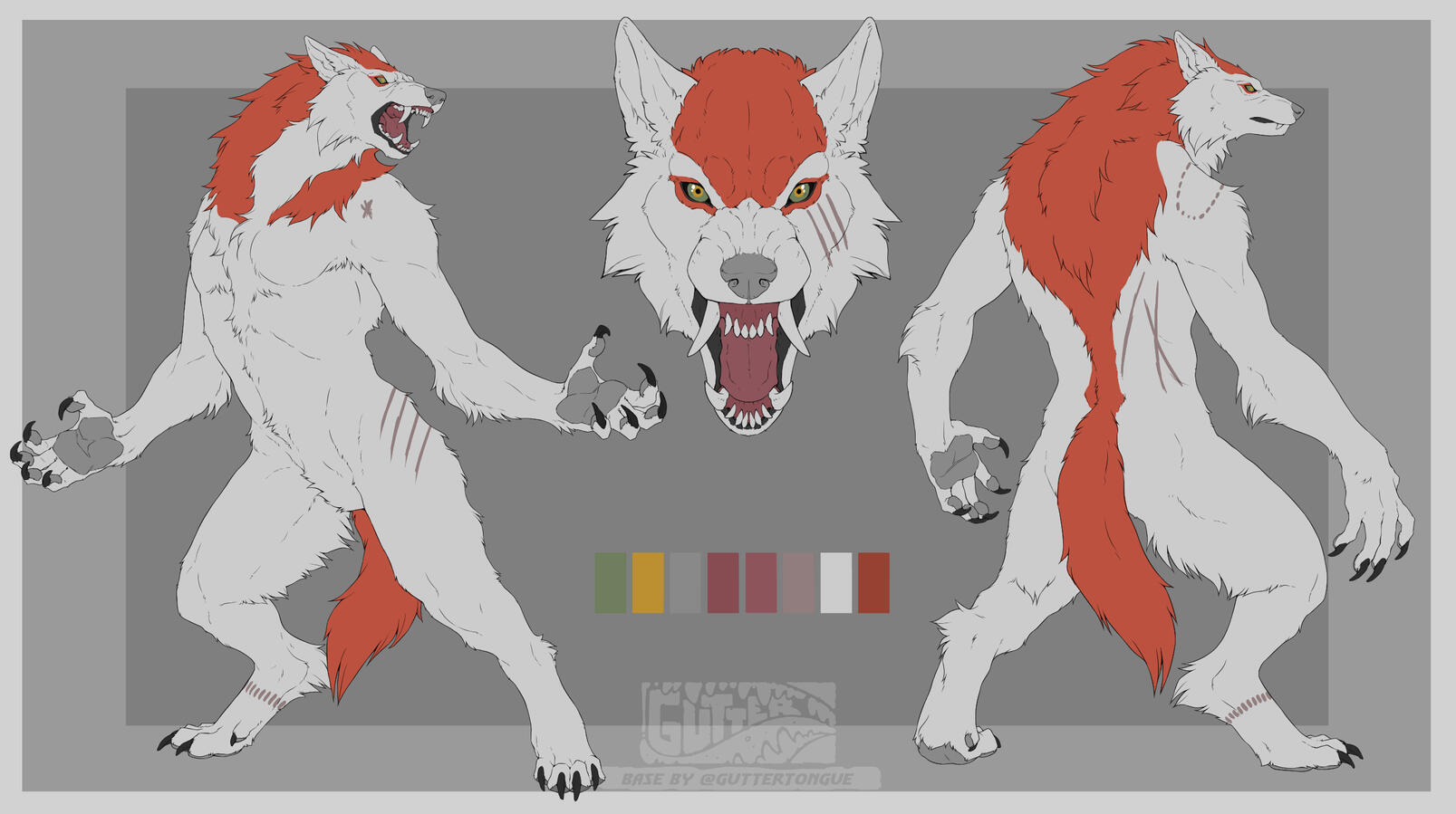 Werewolf - base by guttertongue