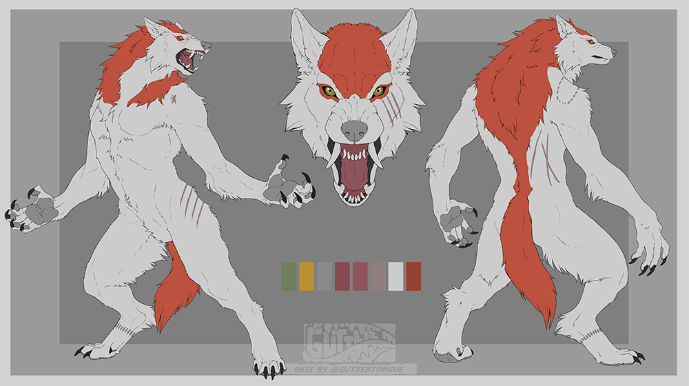 Werewolf - base by guttertongue