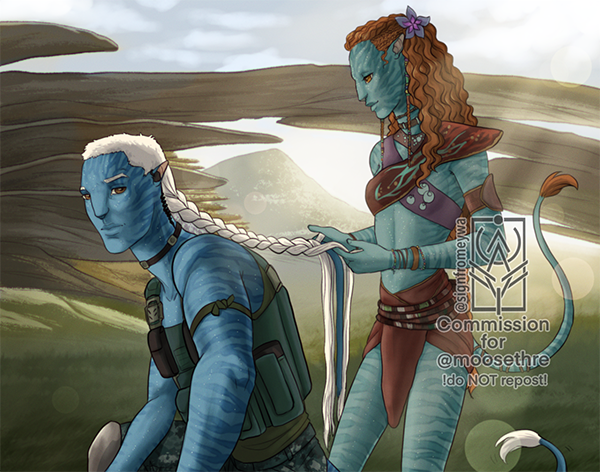Na'vi AU - by signfromeywa
