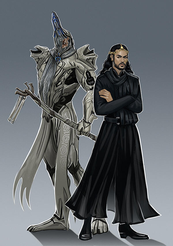 Umbra and Ranec - by maxkennedy24