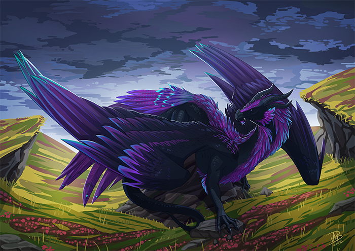 Dragonform - by freyaloi